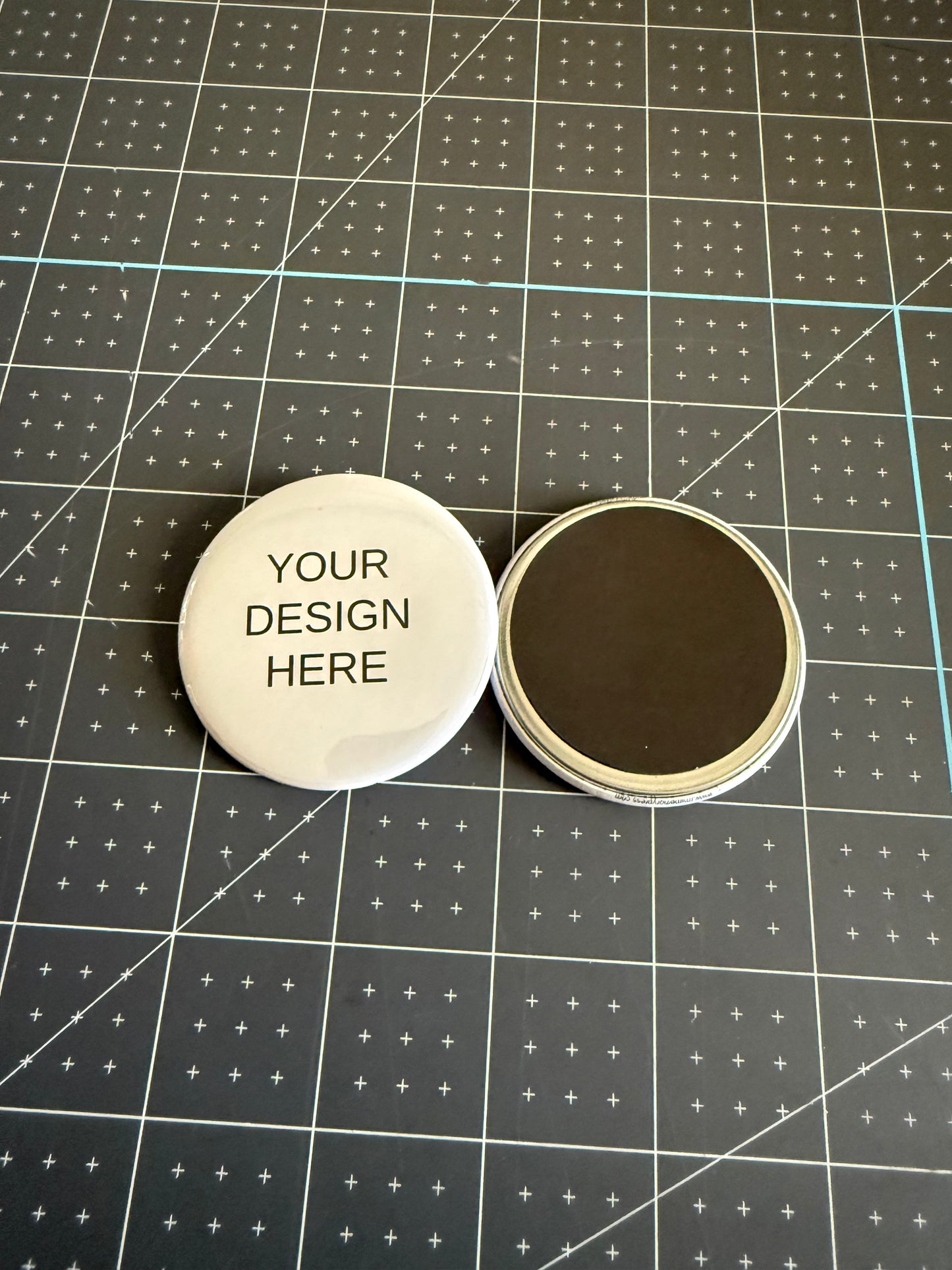 Round Custom Photo Magnets