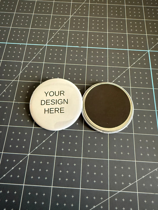 Round Custom Photo Magnets
